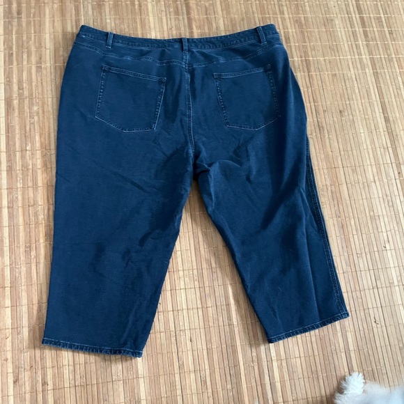 Dream Jeanne’s Quacker Factory 26W Jeans Dark Blue - Picture 4 of 4